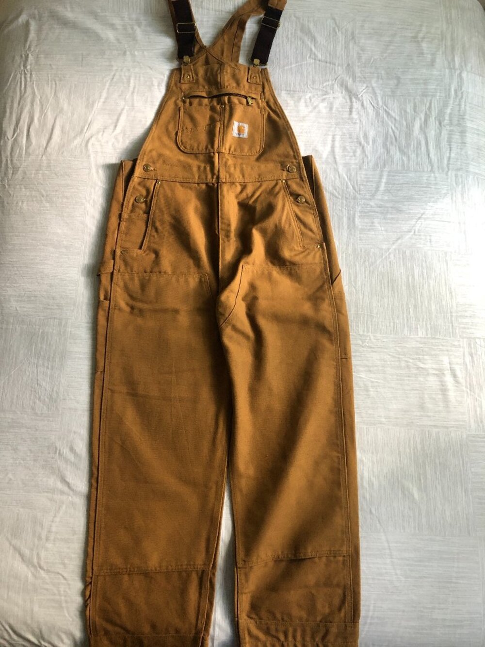 Carhartt loose fit Duck Bib Overalls - Size 38x34